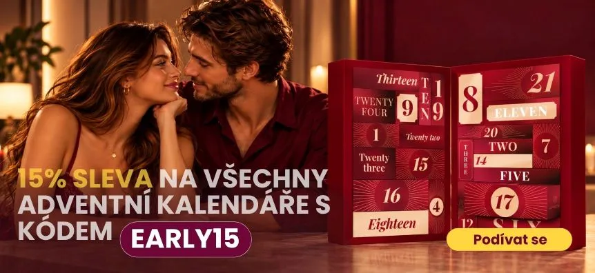15% sleva na erotické adventní kalendáře s kódem EARLY15 | Lovesexshop.cz sex shop