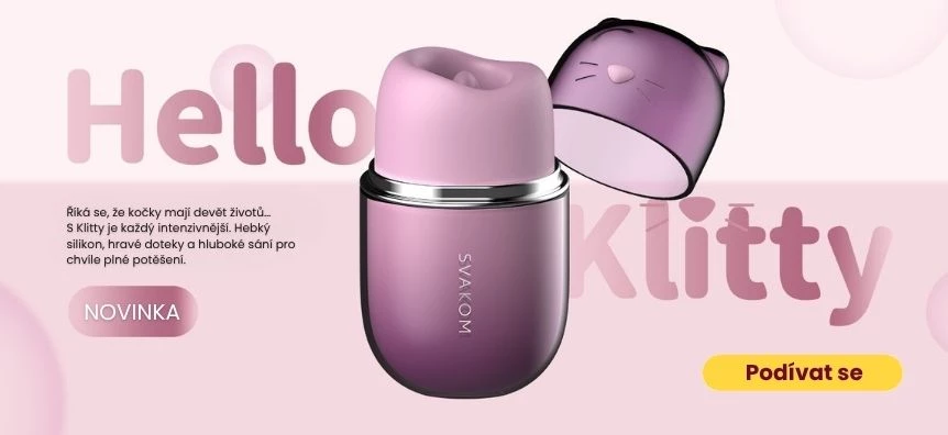 Svakom Klitty - lízací vibrátor (fialový) | Lovesexshop.cz sex shop