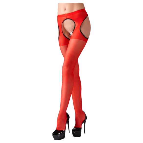 Cottelli - Seksi crvene čarape - L/XL