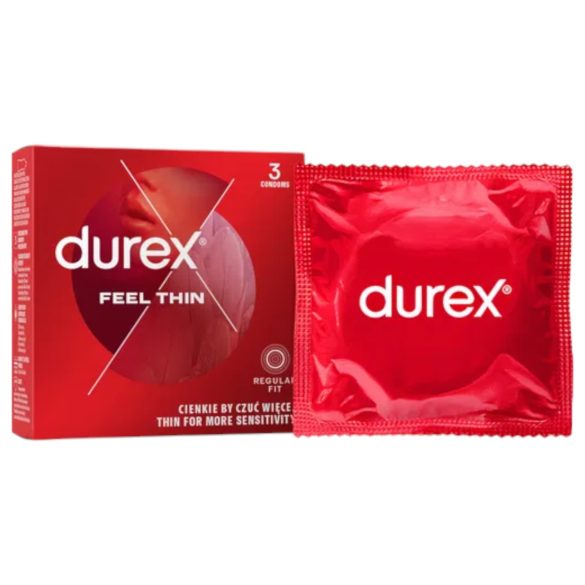 Durex Feel Thin - Презервативи за природан осећај (3 ком)