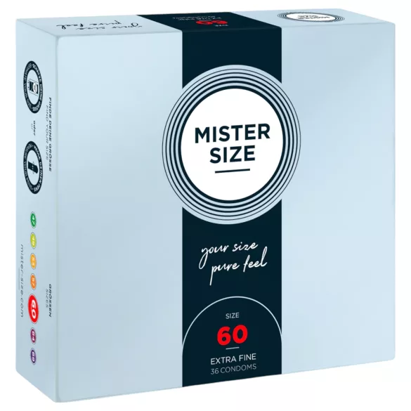 Mister Size tanki kondomi - 60mm (36 komada)