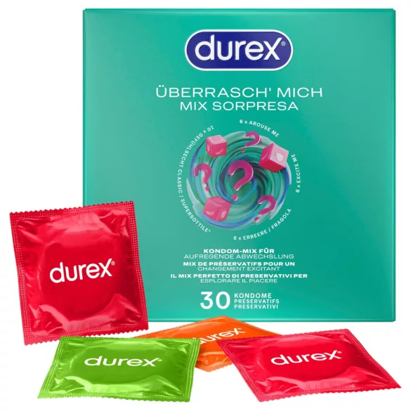 Durex Iznenadi Me - pakovanje kondoma (30 kom)