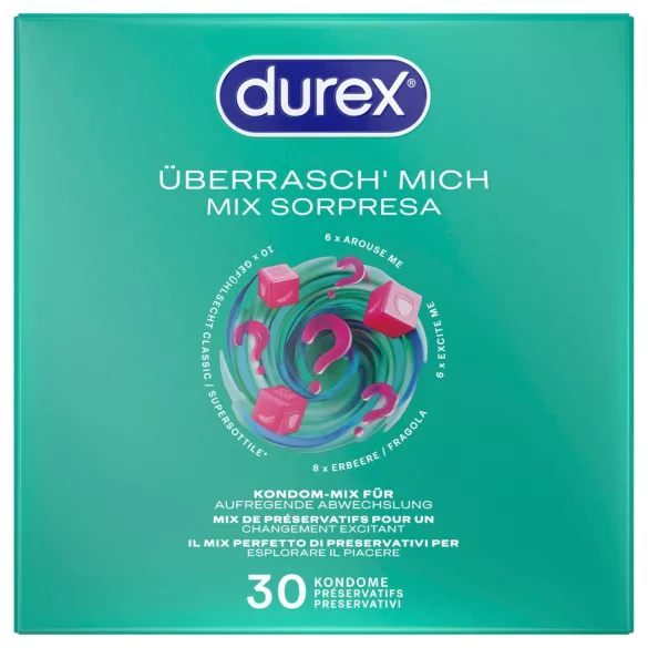 Durex Iznenadi Me - pakovanje kondoma (30 kom)