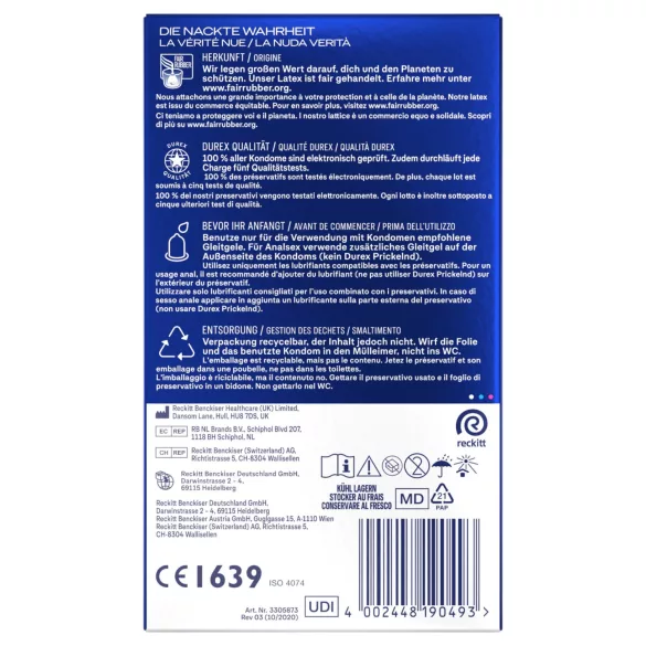 Durex Intense - Orgasmic kondomi (10 komada)