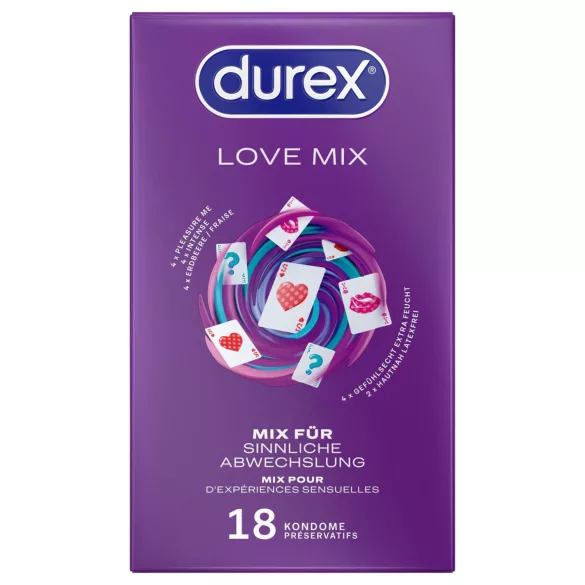 Durex Love Mix - paket kondoma (18 komada)