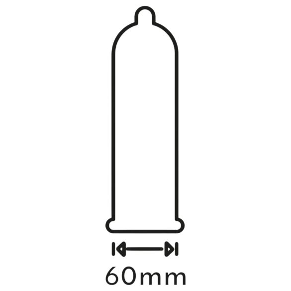 Secura Patlidžan - ekstra veliki kondomi - 60 mm (12 kom)