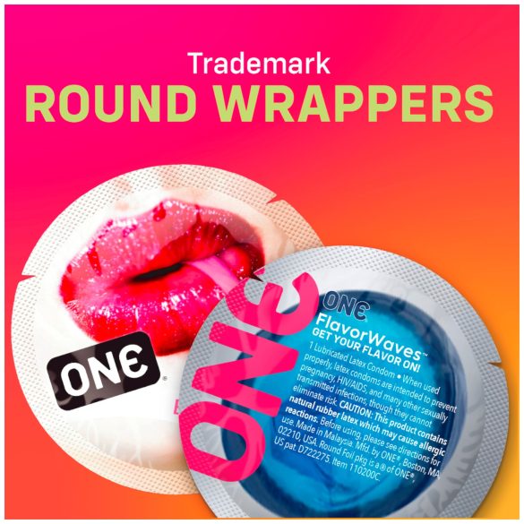 ONE Flavor Waves - aromatizovani kondomi - mešano (12 kom)