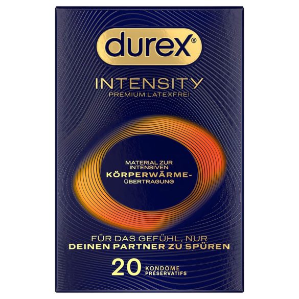 Durex Intensity - tanki, bezlateksni kondom (20 kom)