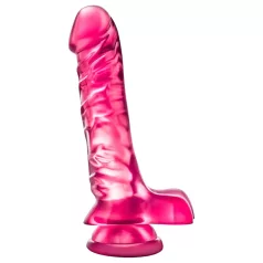 B Yours Basic 8 - realistični dildo - 23cm (roze)