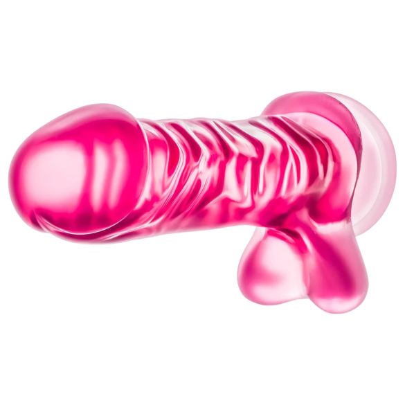 B Yours Basic 8 - realistični dildo - 23cm (roze)