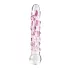 Icicles No. 7 - stakleni dildo sa perlicama
