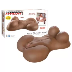   Pipedream Fuck Me Silly Sista - smeđi ženski torzo masturbator (5,7 kg)