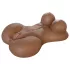 Pipedream Fuck Me Silly Sista - smeđi ženski torzo masturbator (5,7 kg)