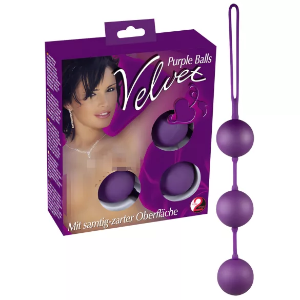 You2Toys - Ljubičaste trostruke gejšine kuglice