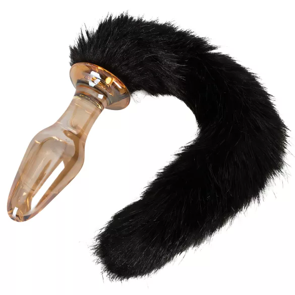 You2Toys - Stakleni analni plug s repom mačke