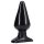 Doc Johnson crni analni plug - klasičan, veliki (14,5cm)