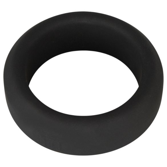 Crni Velvet - debeli prsten za penis (3,2cm) - crn