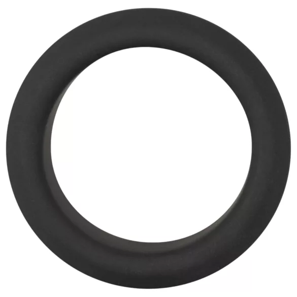 Crni Velvet - debeli prsten za penis (3,2cm) - crn