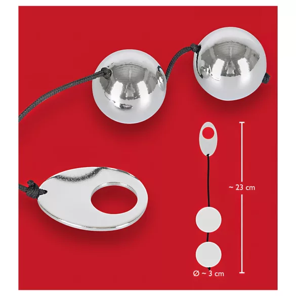 Bad Kitty - Gejšine kuglice (srebrne)