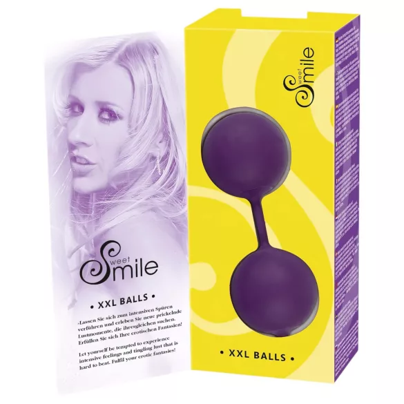 SMILE XXL Kugle - ogromne ljubavne kuglice (ljubičaste)