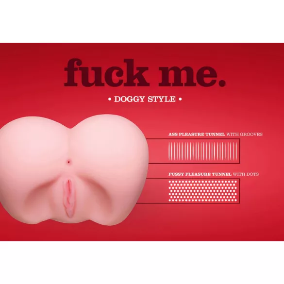 You2Toys - Doggy Style - realistična zadnjica (naturalna)