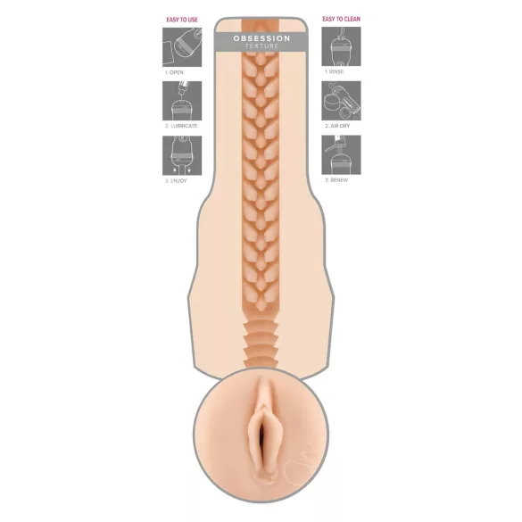 Fleshlight Jenna Haze Obsession - вагина