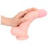Medicinski silikonski dildo (20cm) - prirodan