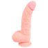 Medicinski silikonski dildo (20cm) - prirodan