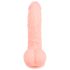 Medicinski silikonski dildo (20cm) - prirodan