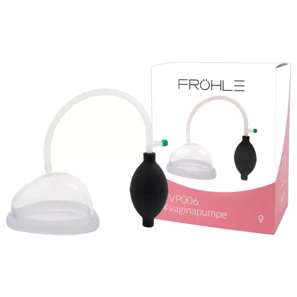 Fröhle - Medicinska pumpa za vaginu (prozirna)