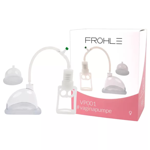 Medicinski set za pumpanje vagine (beli)