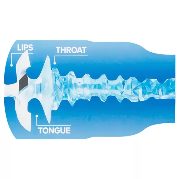 Fleshlight Turbo Thrust - vakuumski masturbator (plava)