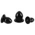 You2Toys - Set za rastezanje analnih čepova - 3 komada (crni)