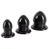 You2Toys - Set za rastezanje analnih čepova - 3 komada (crni)