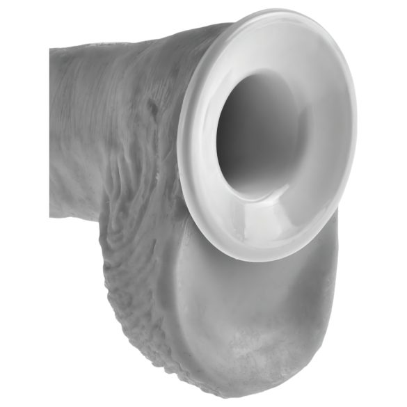 King Cock Strap-on 11 - šuplji dildó sa pojasom (28cm)