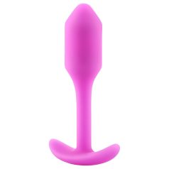   b-vibe Snug Plug 1 - analni plug s unutrašnjom težinom (55g) - roze