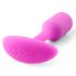 b-vibe Snug Plug 1 - analni plug s unutrašnjom težinom (55g) - roze