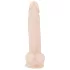 Nature Skin - vakumski, realistični dildo - prirodna boja (srednji)