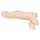 Nature Skin - Penis produžitelj s prstenom za glavu