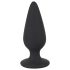 Black Velvet Težina - 40g analni plug (crni)