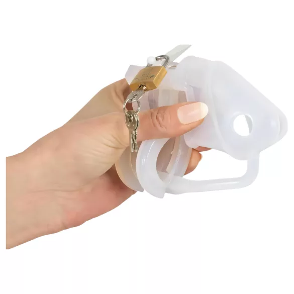 You2Toys - Peniskavez - silikonski kavez za penis (beli)