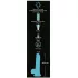 You2Toys Glow in the Dark - vakuum priljubljeni, svetleći dildo (plavi)