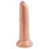 King Cock 9 - реалистични дилдо (23 cm) - природna боja