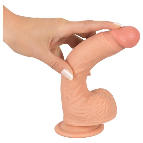 Realistixxx - Realistični dildo sa vakuumom (22cm) - prirodan