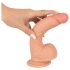 Realistixxx - Realistični dildo sa vakuumom (22cm) - prirodan