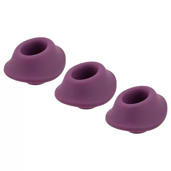 Set zamenskih silikonskih nastavaka za Womanizer Classic S - ljubičasta (3 kom)
