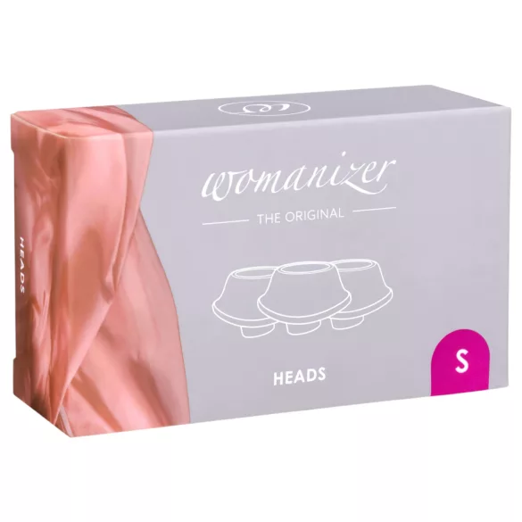 Set zamenskih silikonskih nastavaka za Womanizer Classic S - ljubičasta (3 kom)