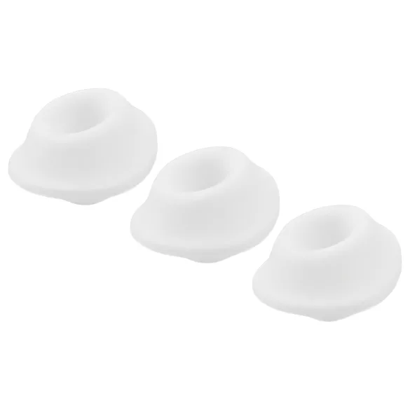 Womanizer Premium S - dodatni set usisnih čašica - beli (3 kom)