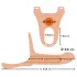 You2Toys - Strap-on srednji - šuplji dildo na kaiš - prirodna boja