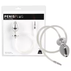   You2Toys - Piss to Ass Plug - šuplji analni čep sa dilatatorom uretre